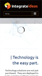 Mobile Screenshot of integrateideas.com